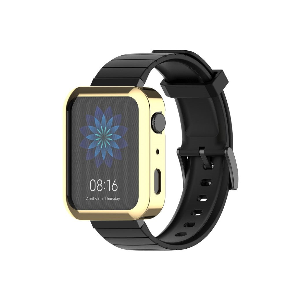 Rigtigt kønt Xiaomi Mi Watch Silikone Rem - Guld#serie_4