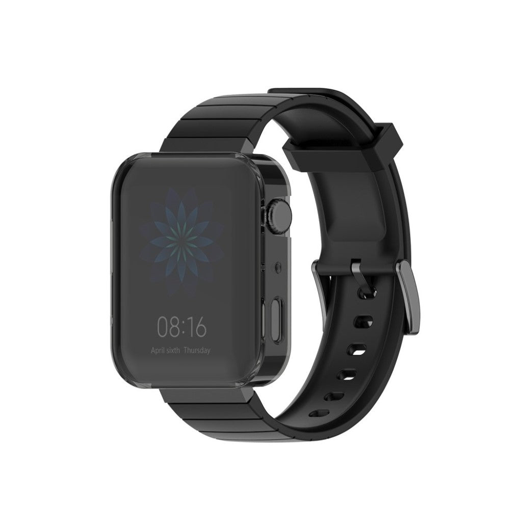 Vildt elegant Xiaomi Mi Watch Silikone Rem - Sort#serie_2