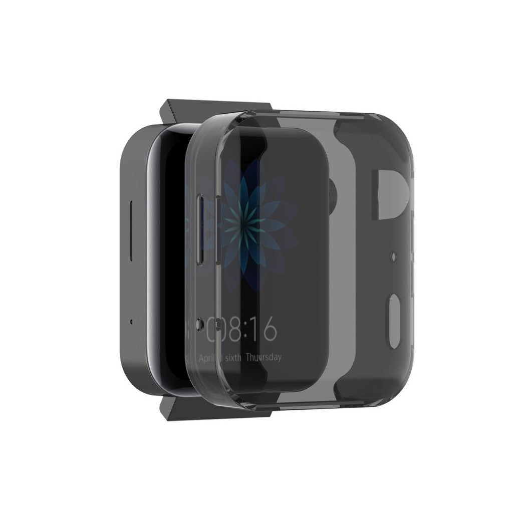 Vildt elegant Xiaomi Mi Watch Silikone Rem - Sort#serie_2