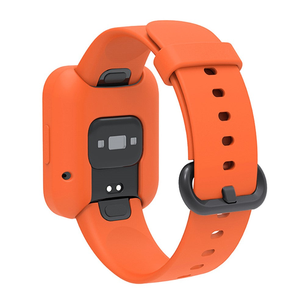 Stilfuld Xiaomi Redmi Watch Silikone Urrem - Orange#serie_2