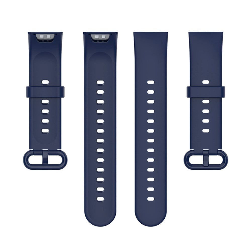 Stilfuld Xiaomi Redmi Watch Silikone Urrem - Blå#serie_6