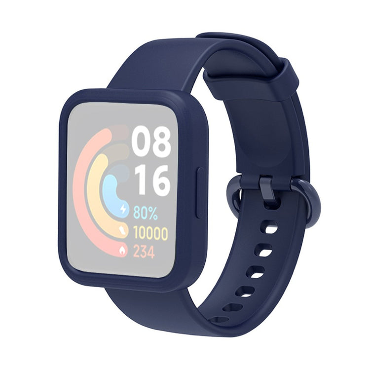 Meget smuk Xiaomi Redmi Watch Silikone Rem - Blå#serie_6