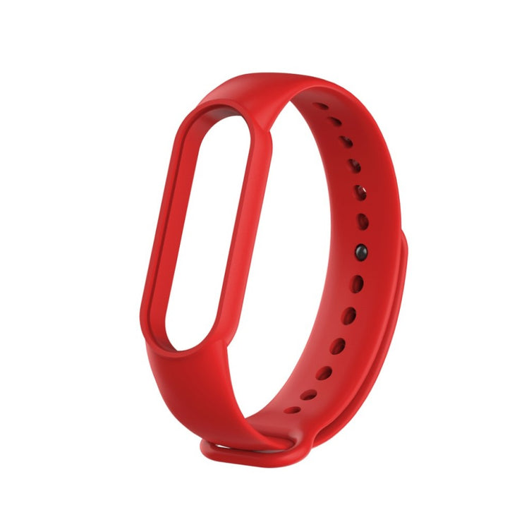 Meget komfortabel Xiaomi Mi Band 5 Silikone Rem - Rød#serie_4