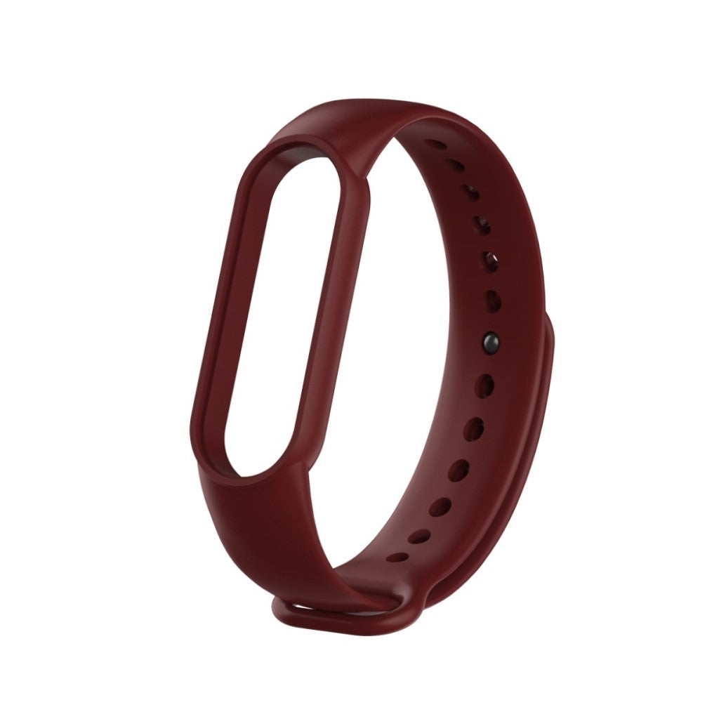 Meget komfortabel Xiaomi Mi Band 5 Silikone Rem - Rød#serie_5