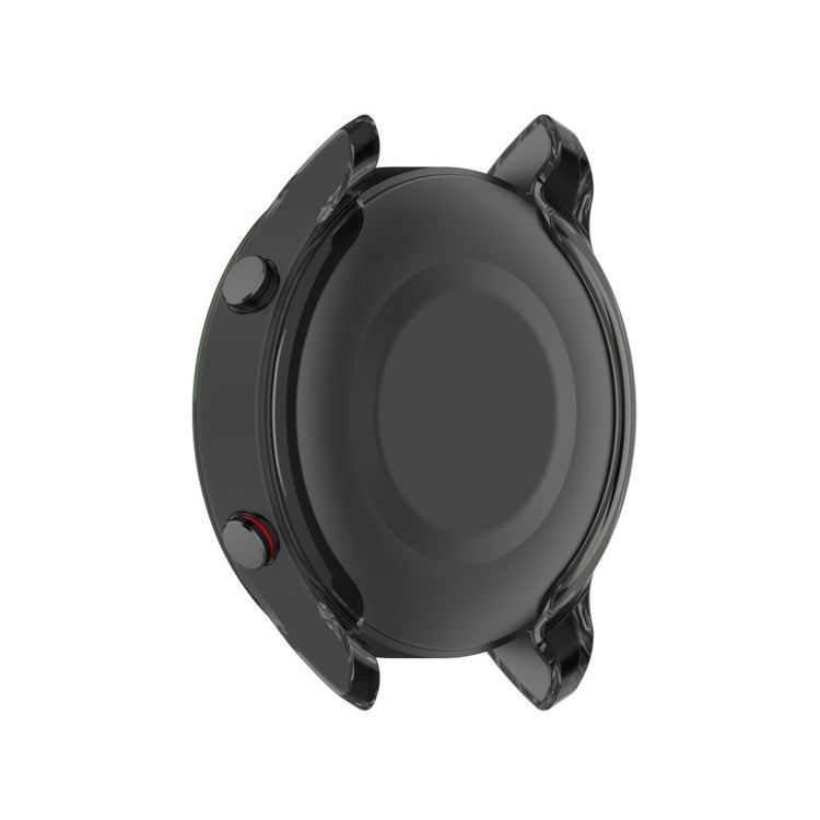 Xiaomi Mi Watch Color Sports Gennemsigtig Silikone Bumper  - Sort#serie_2