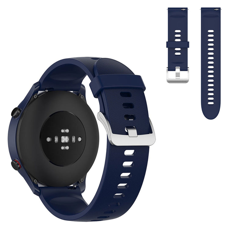 Super kønt Xiaomi Mi Watch Color Sports Silikone Rem - Blå#serie_9