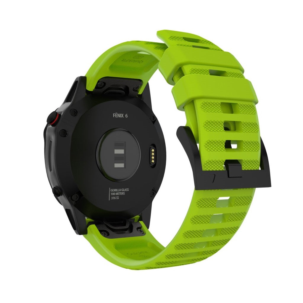 Stilren Universal Garmin Silikone Rem - Grøn#serie_6