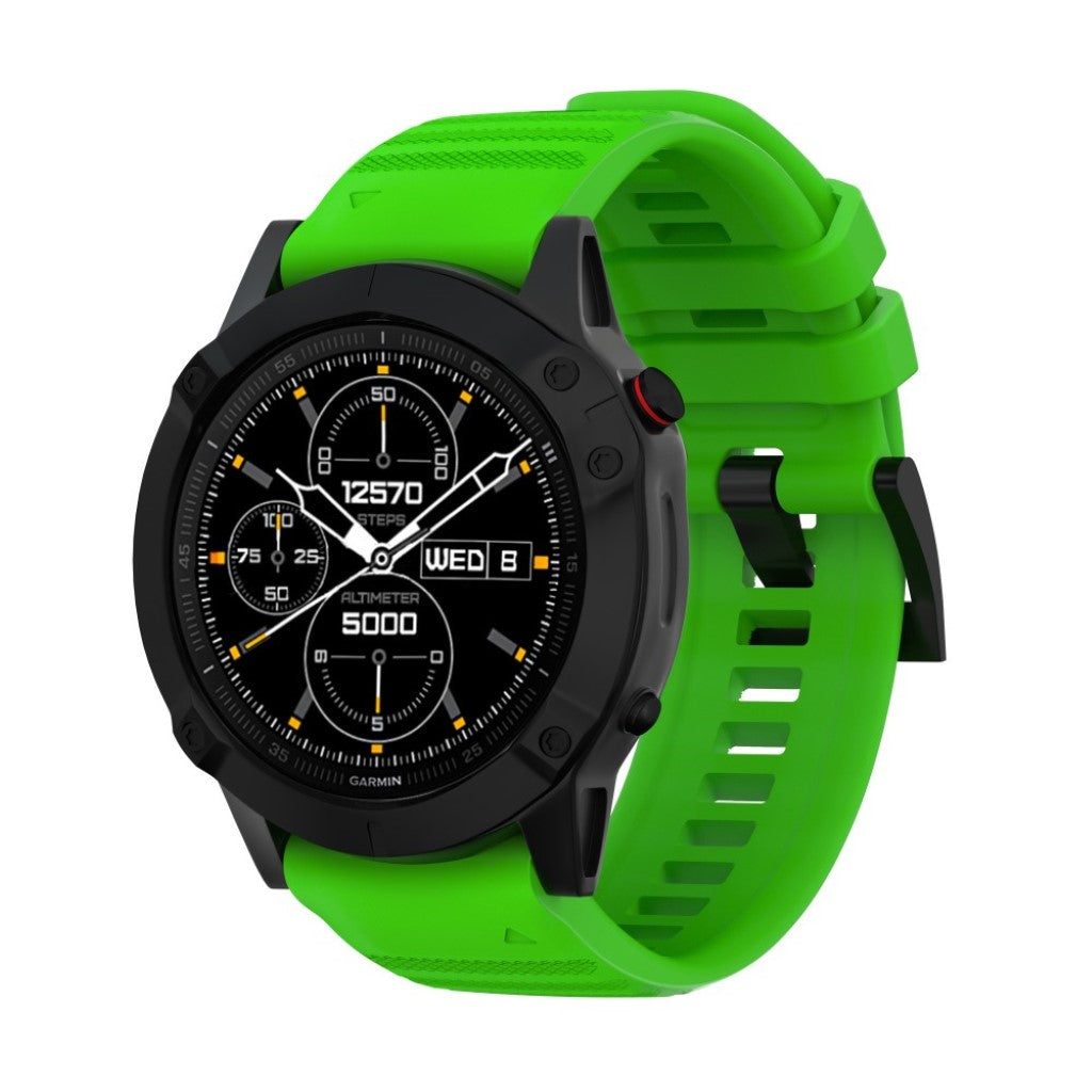 Stilren Universal Garmin Silikone Rem - Grøn#serie_7