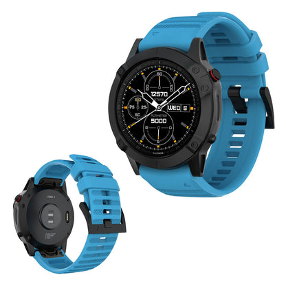 Stilren Universal Garmin Silikone Rem - Blå#serie_8