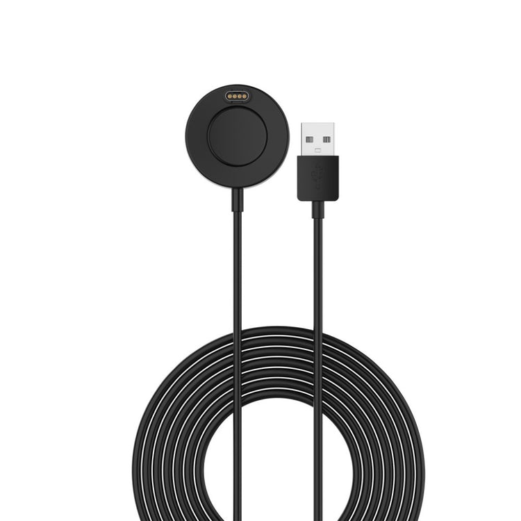 1m Plastik Universal USB Ladestation - Sort#serie_8