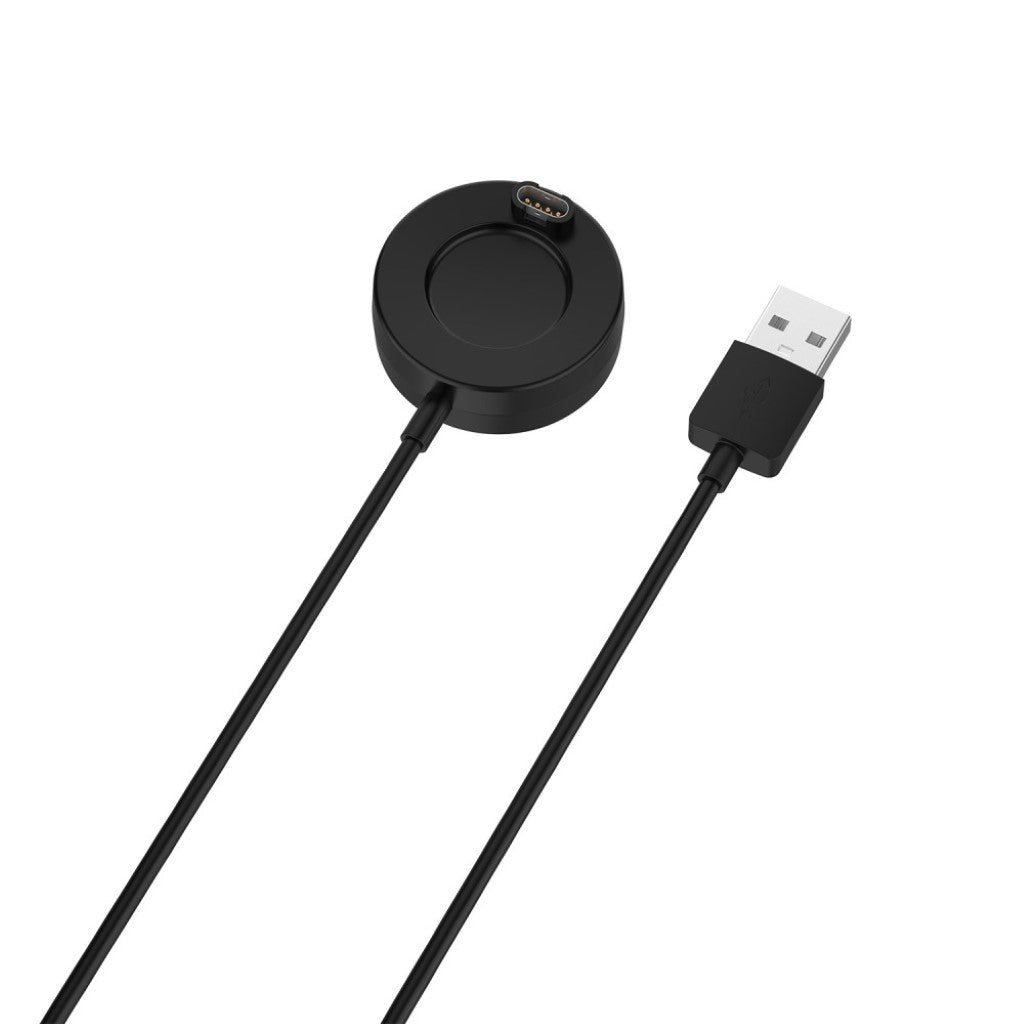 1m Plastik Universal USB Ladestation - Sort#serie_8