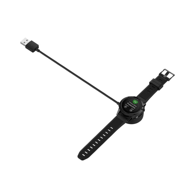 1m Plastik Universal USB Ladestation - Sort#serie_8