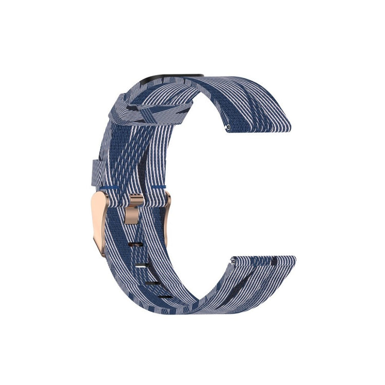 Helt vildt rart Fitbit Versa 2 / Fitbit Blaze Nylon Rem - Flerfarvet#serie_12