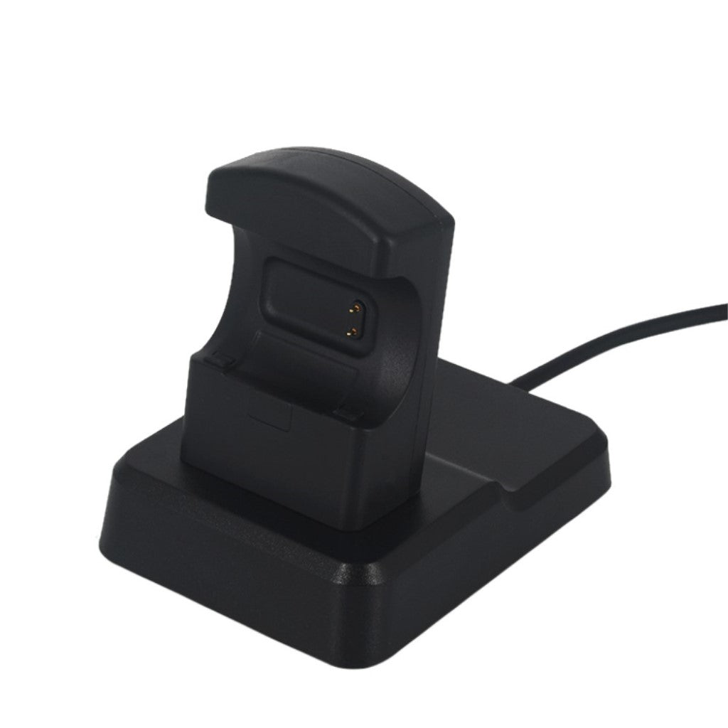 Plastik Fitbit Charge 3 / Fitbit Charge 4 USB Ladestation - Sort#serie_015