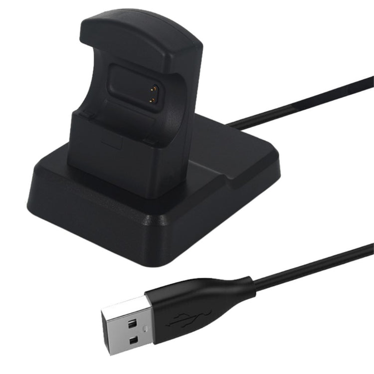 Plastik Fitbit Charge 3 / Fitbit Charge 4 USB Ladestation - Sort#serie_015