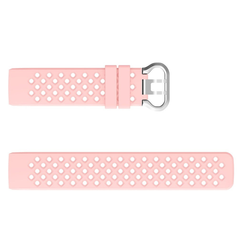 Meget sejt Fitbit Charge 4 / Fitbit Charge 3 Silikone Rem - Pink#serie_4