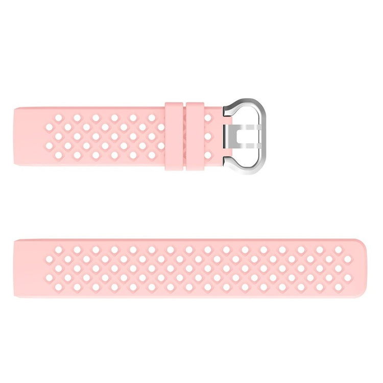 Meget sejt Fitbit Charge 4 / Fitbit Charge 3 Silikone Rem - Pink#serie_4