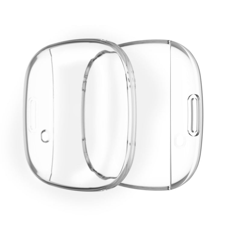 Meget Flot Fitbit Versa 3 / Fitbit Sense Silikone Cover - Gennemsigtig#serie_2