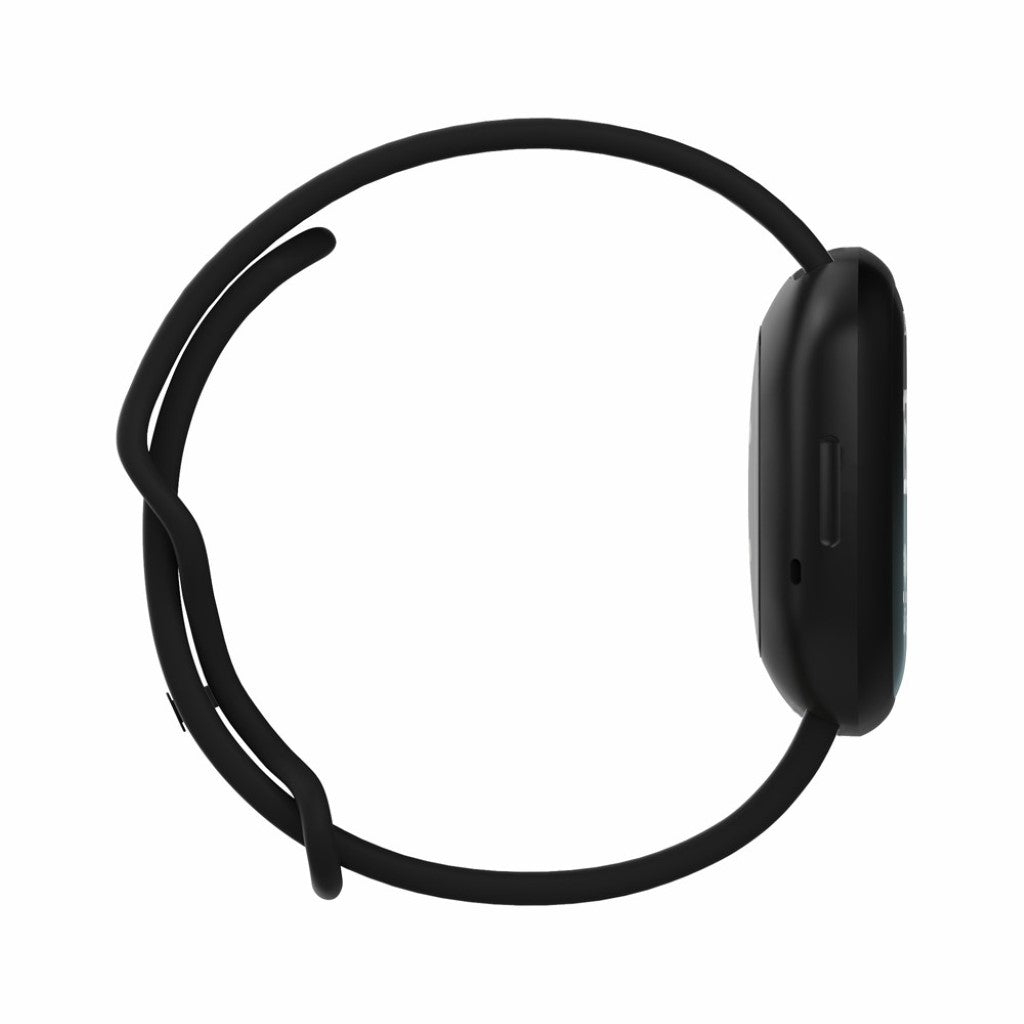 Helt vildt kønt Fitbit Versa 3 / Fitbit Sense Silikone Rem - Størrelse: S - Sort#serie_1