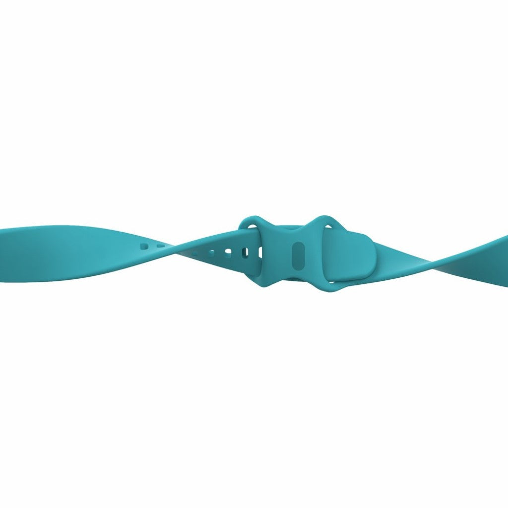 Helt vildt kønt Fitbit Versa 3 / Fitbit Sense Silikone Rem - Størrelse: S - Grøn#serie_15