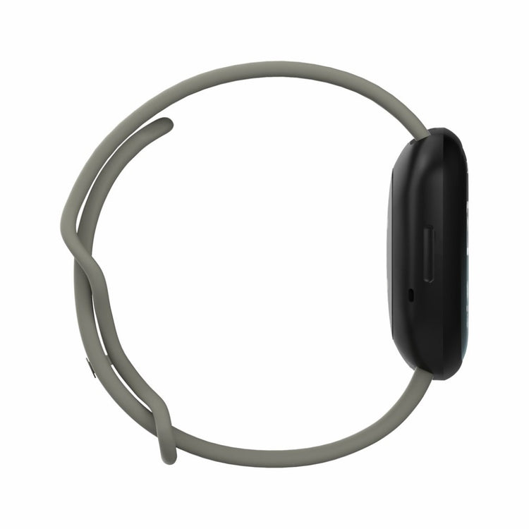 Helt vildt kønt Fitbit Versa 3 / Fitbit Sense Silikone Rem - Størrelse: S - Sølv#serie_2