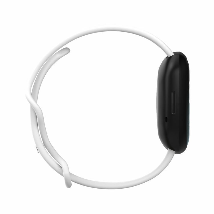 Helt vildt kønt Fitbit Versa 3 / Fitbit Sense Silikone Rem - Størrelse: S - Hvid#serie_5