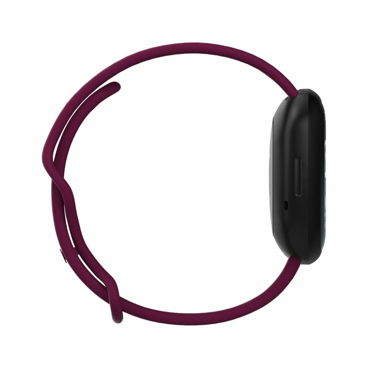 Helt vildt kønt Fitbit Versa 3 / Fitbit Sense Silikone Rem - Størrelse: S - Rød#serie_7