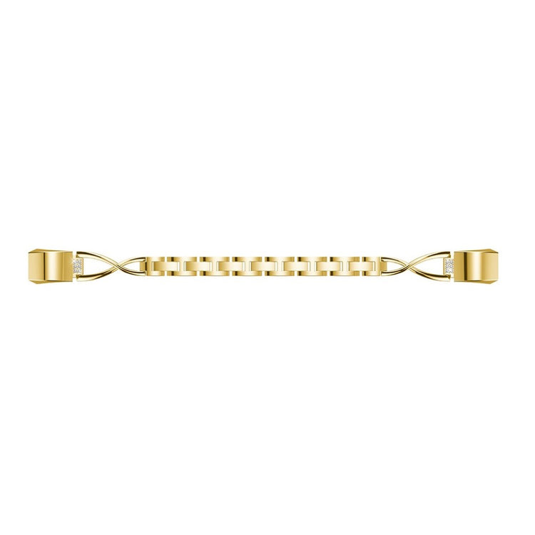 Vildt fint Fitbit Alta HR Metal og Rhinsten Rem - Guld#serie_1