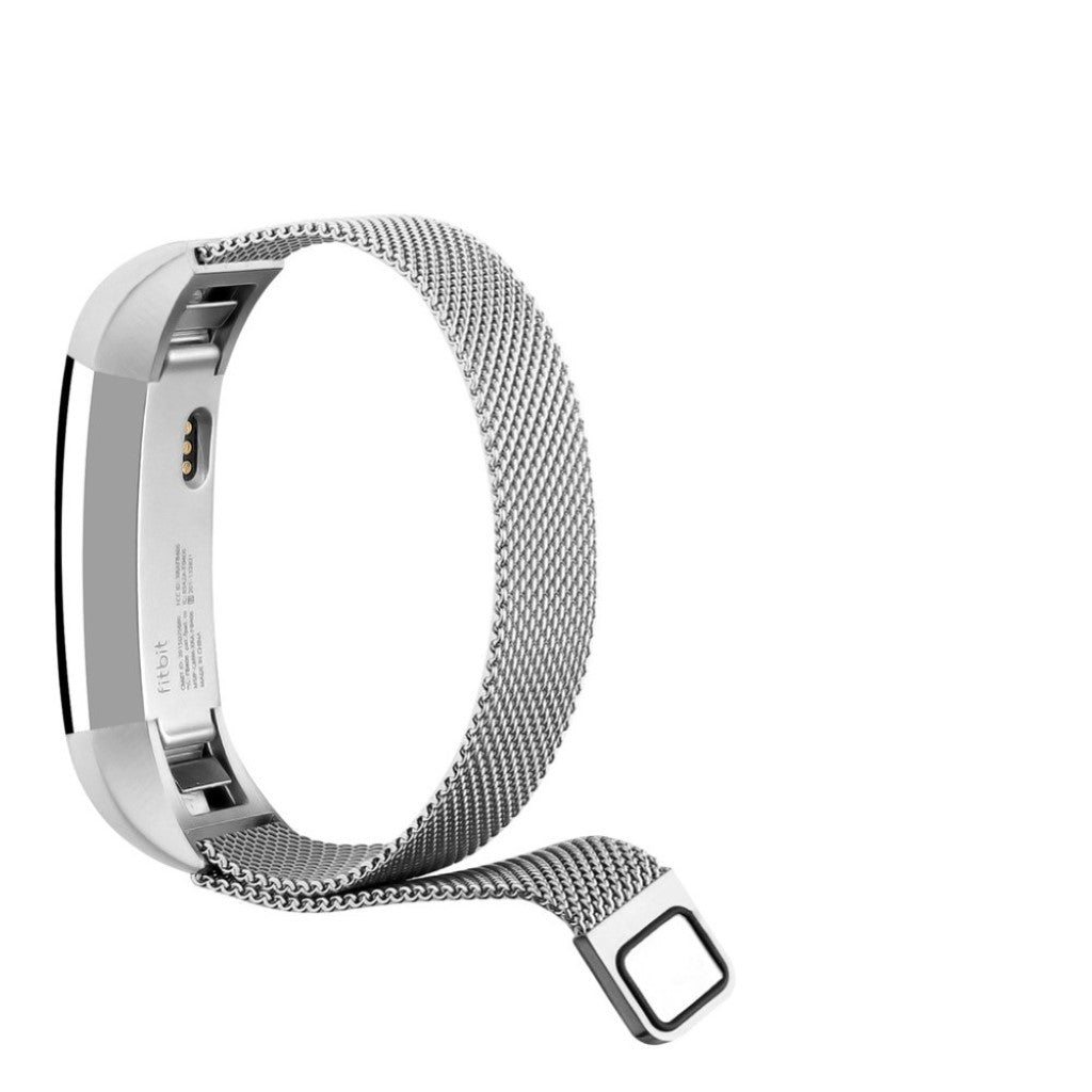 Helt vildt fint Fitbit Alta HR Metal Rem - Sølv#serie_2