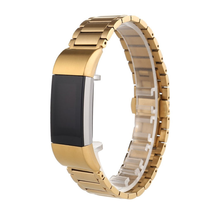 Super fantastisk Fitbit Charge 2 Metal Rem - Guld#serie_2