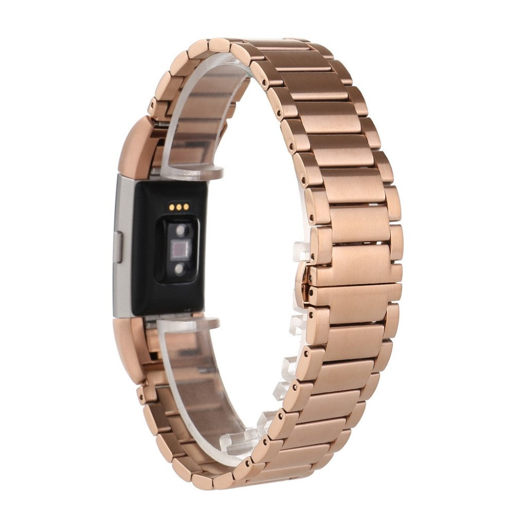 Super fantastisk Fitbit Charge 2 Metal Rem - Pink#serie_3