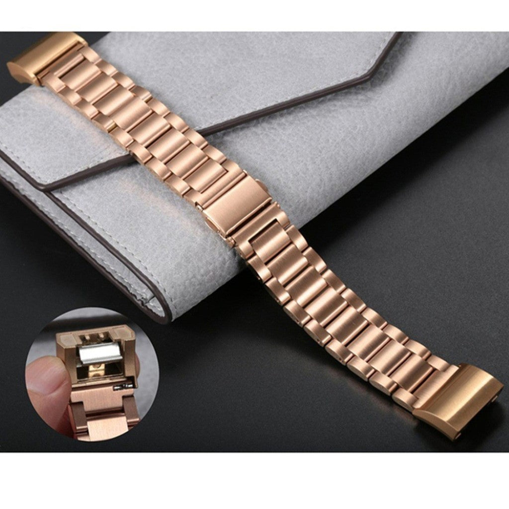 Super fantastisk Fitbit Charge 2 Metal Rem - Pink#serie_3