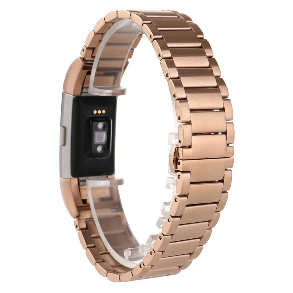 Super fantastisk Fitbit Charge 2 Metal Rem - Pink#serie_3