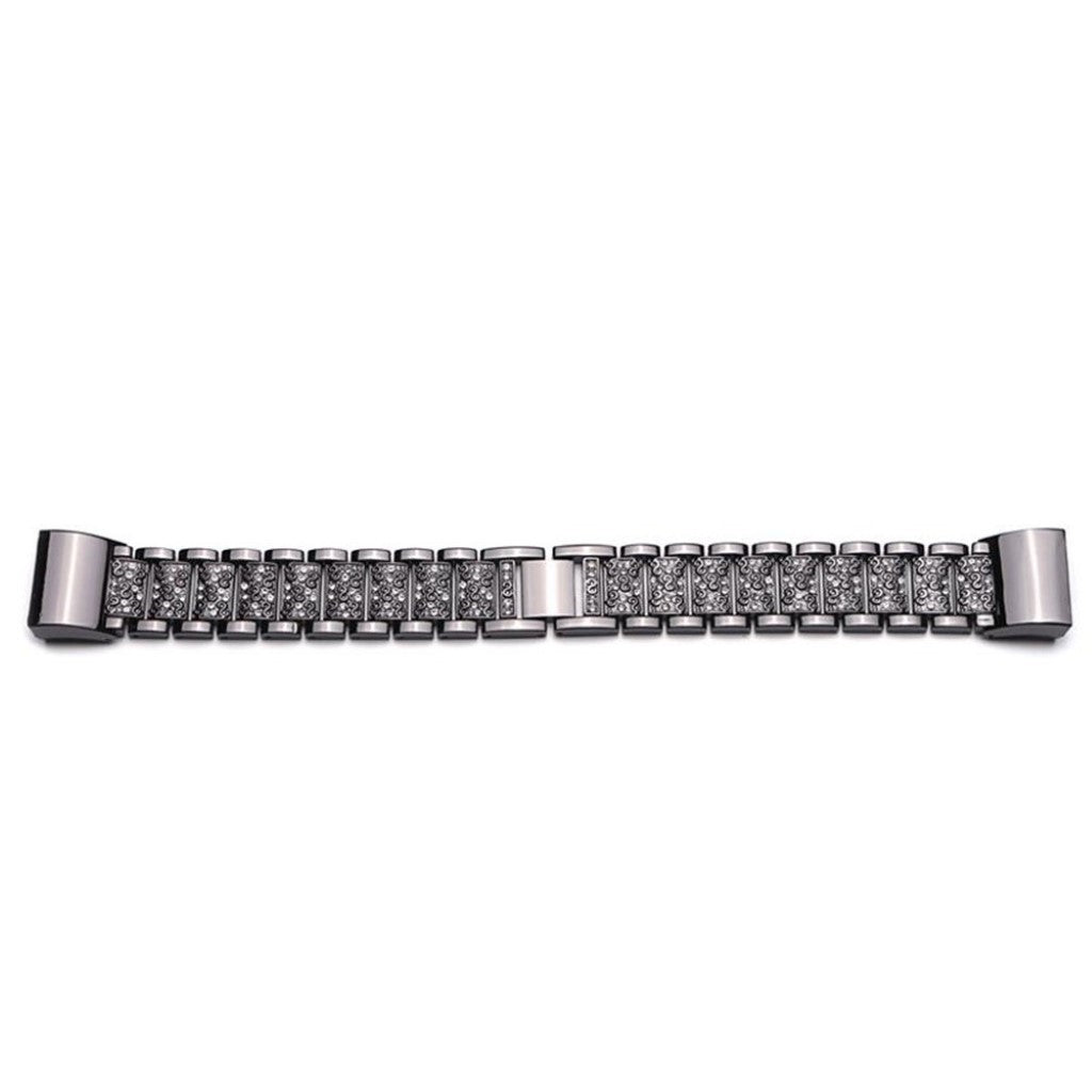 Meget flot Fitbit Charge 2 Metal Rem - Sort#serie_1