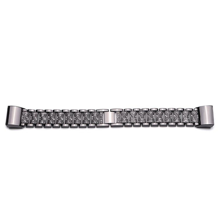 Meget flot Fitbit Charge 2 Metal Rem - Sort#serie_1