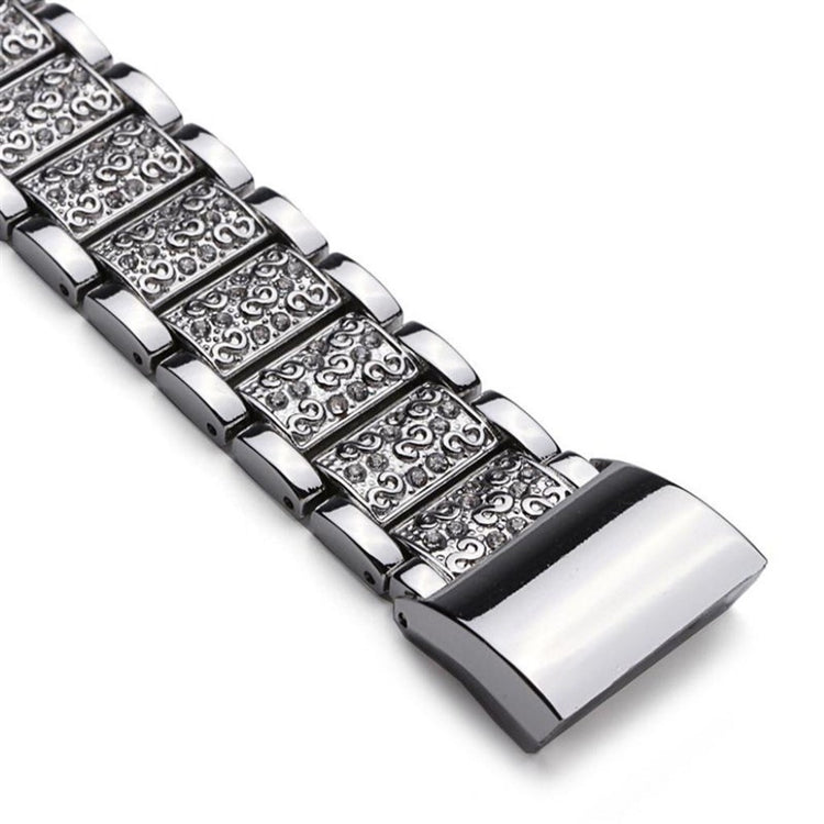Meget flot Fitbit Charge 2 Metal Rem - Sort#serie_1