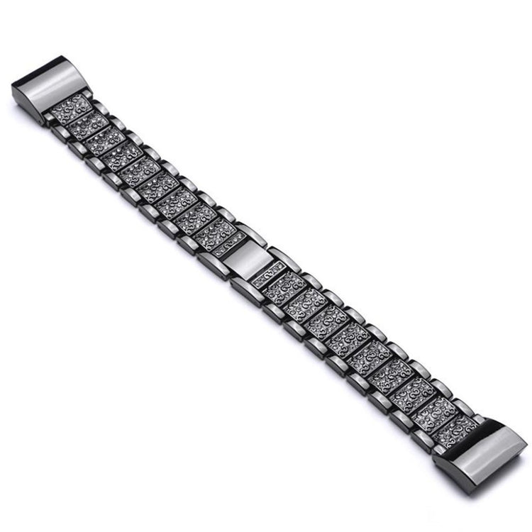 Meget flot Fitbit Charge 2 Metal Rem - Sort#serie_1