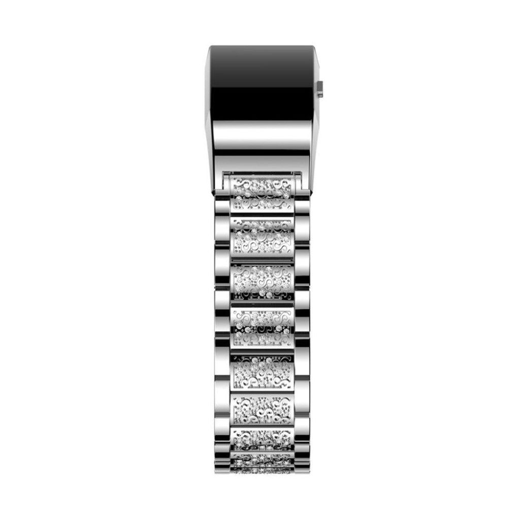Meget flot Fitbit Charge 2 Metal Rem - Sort#serie_1