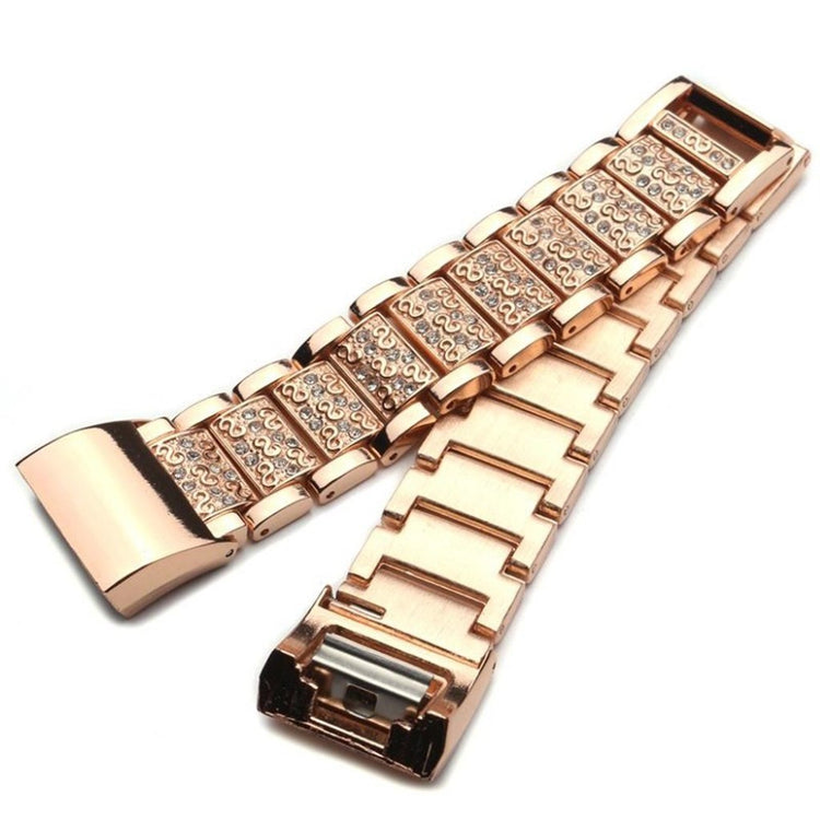 Meget flot Fitbit Charge 2 Metal Rem - Sølv#serie_2