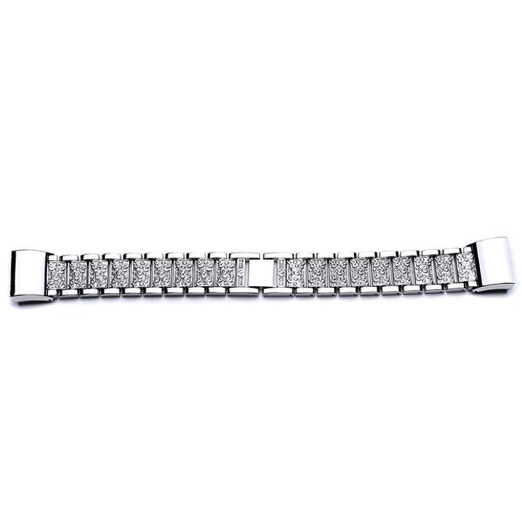 Meget flot Fitbit Charge 2 Metal Rem - Sølv#serie_2