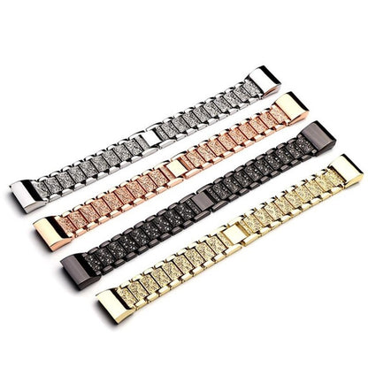 Meget flot Fitbit Charge 2 Metal Rem - Sølv#serie_2