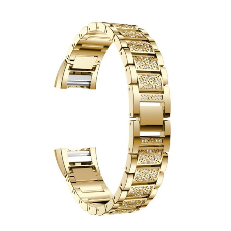 Meget flot Fitbit Charge 2 Metal Rem - Guld#serie_3