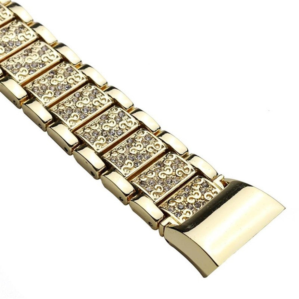 Meget flot Fitbit Charge 2 Metal Rem - Guld#serie_3