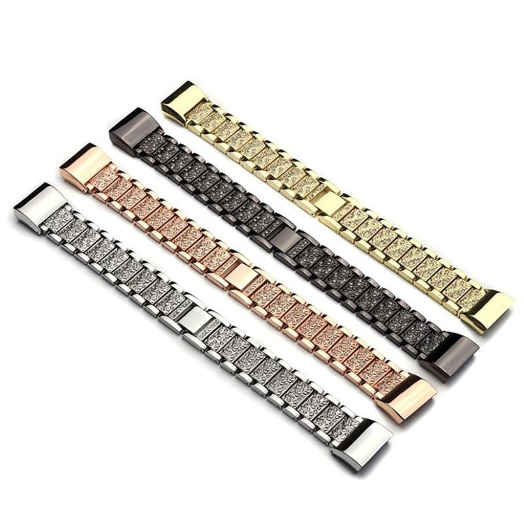 Meget flot Fitbit Charge 2 Metal Rem - Guld#serie_3