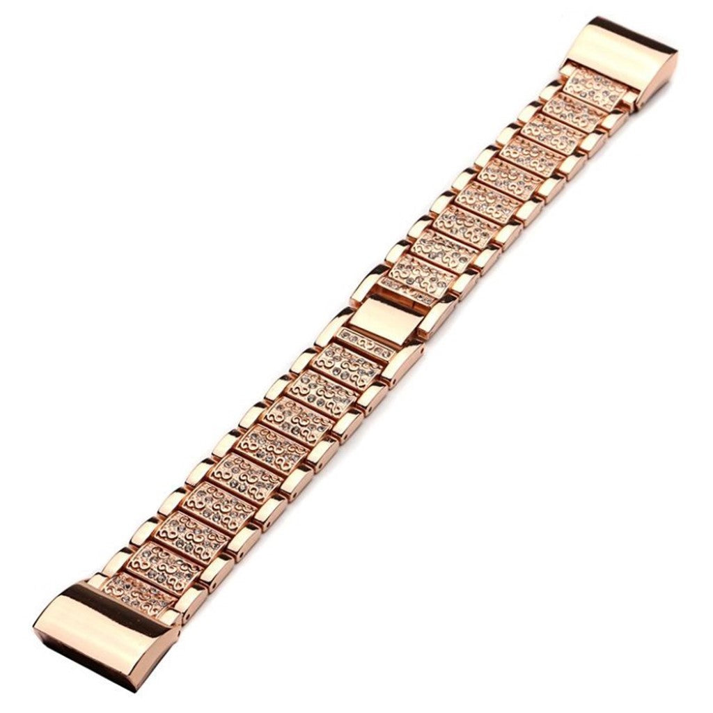 Meget flot Fitbit Charge 2 Metal Rem - Pink#serie_4