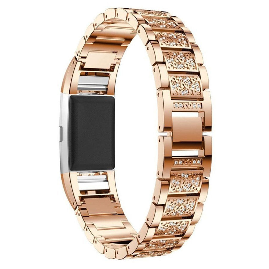 Meget flot Fitbit Charge 2 Metal Rem - Pink#serie_4