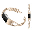 Comfortable Fitbit Charge 2 Metal and Rhinestone Strap