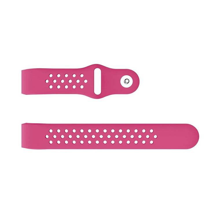Meget elegant Fitbit Charge 2 Silikone Rem - Pink#serie_3
