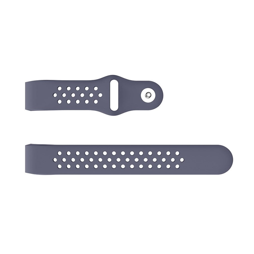 Meget elegant Fitbit Charge 2 Silikone Rem - Blå#serie_7
