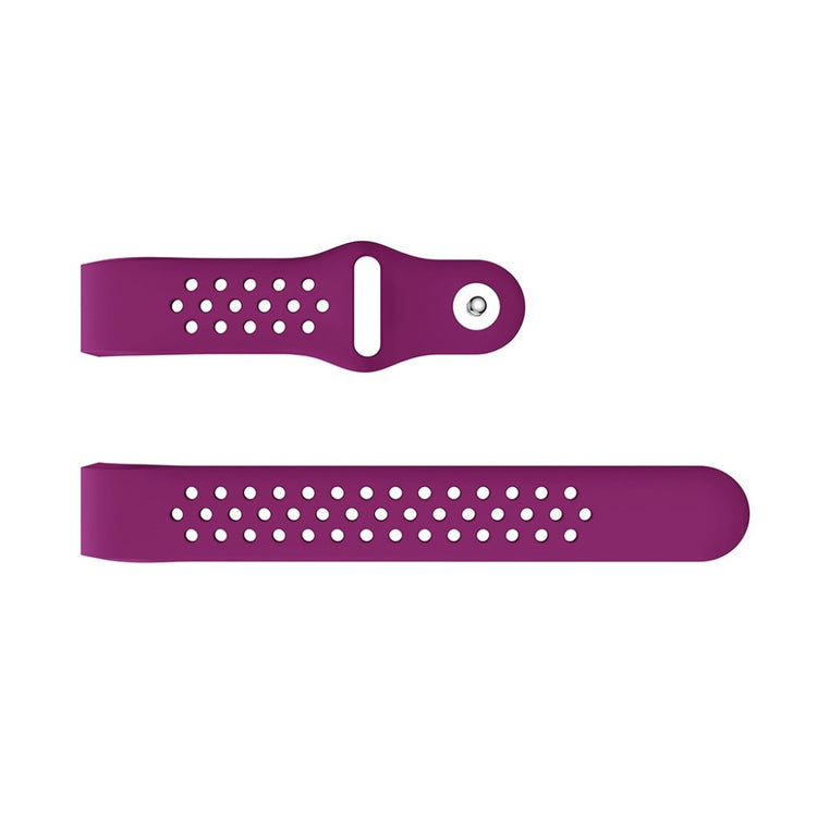 Meget elegant Fitbit Charge 2 Silikone Rem - Lilla#serie_9